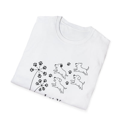 Paws Fly Floral B T-Shirt