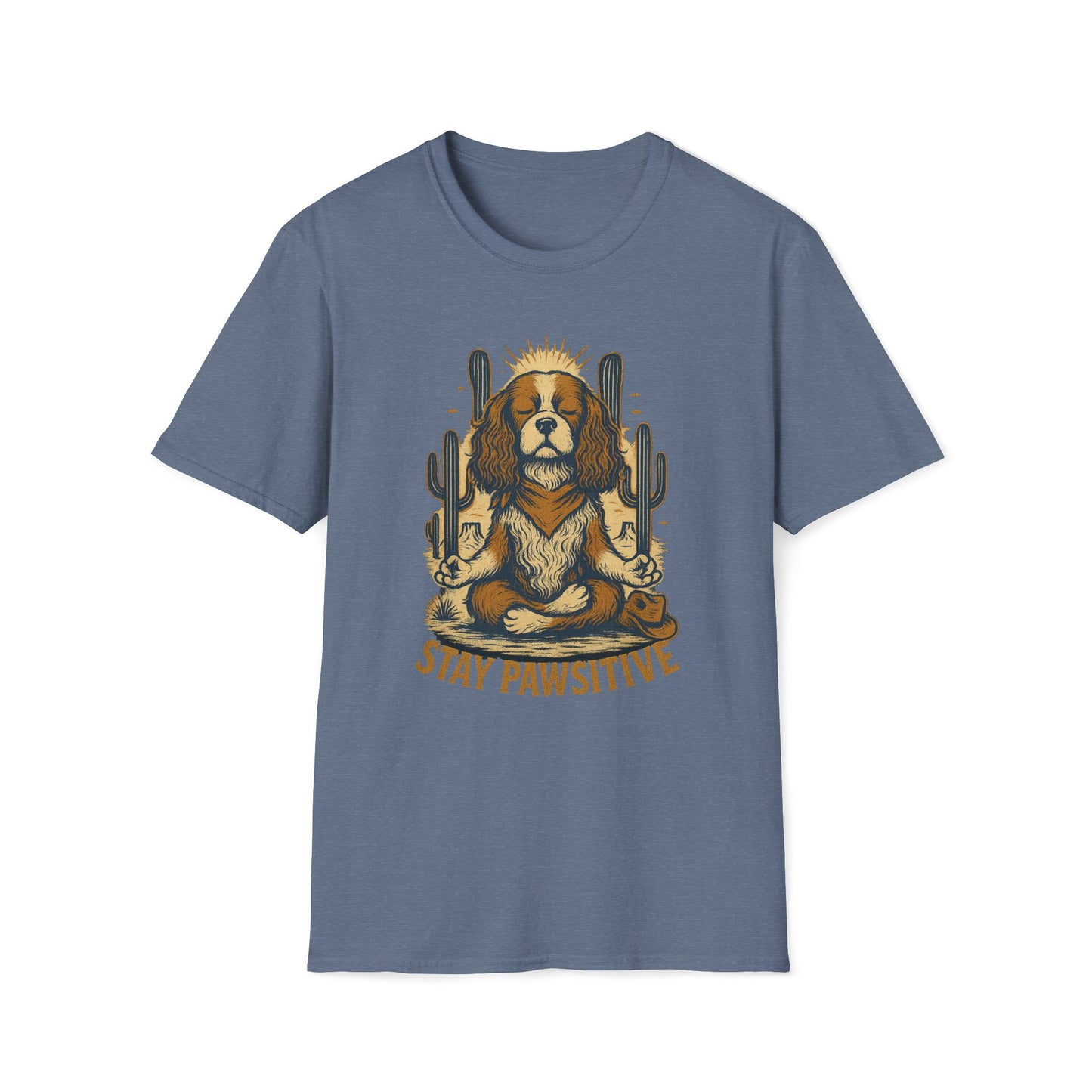 Stay Pawsitive Cavalier T-Shirt