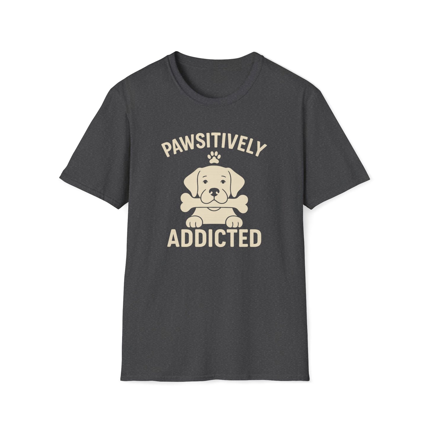 Pawsitively Addicted C T-Shirt