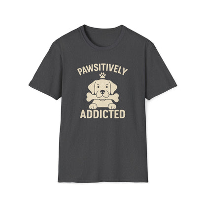 Pawsitively Addicted C T-Shirt