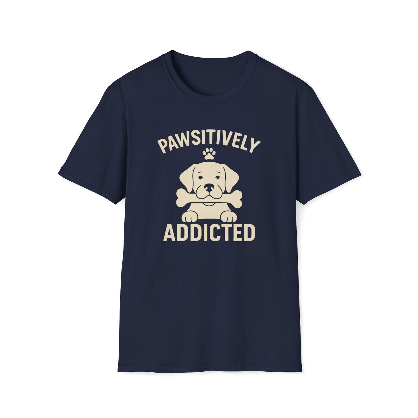 Pawsitively Addicted C T-Shirt