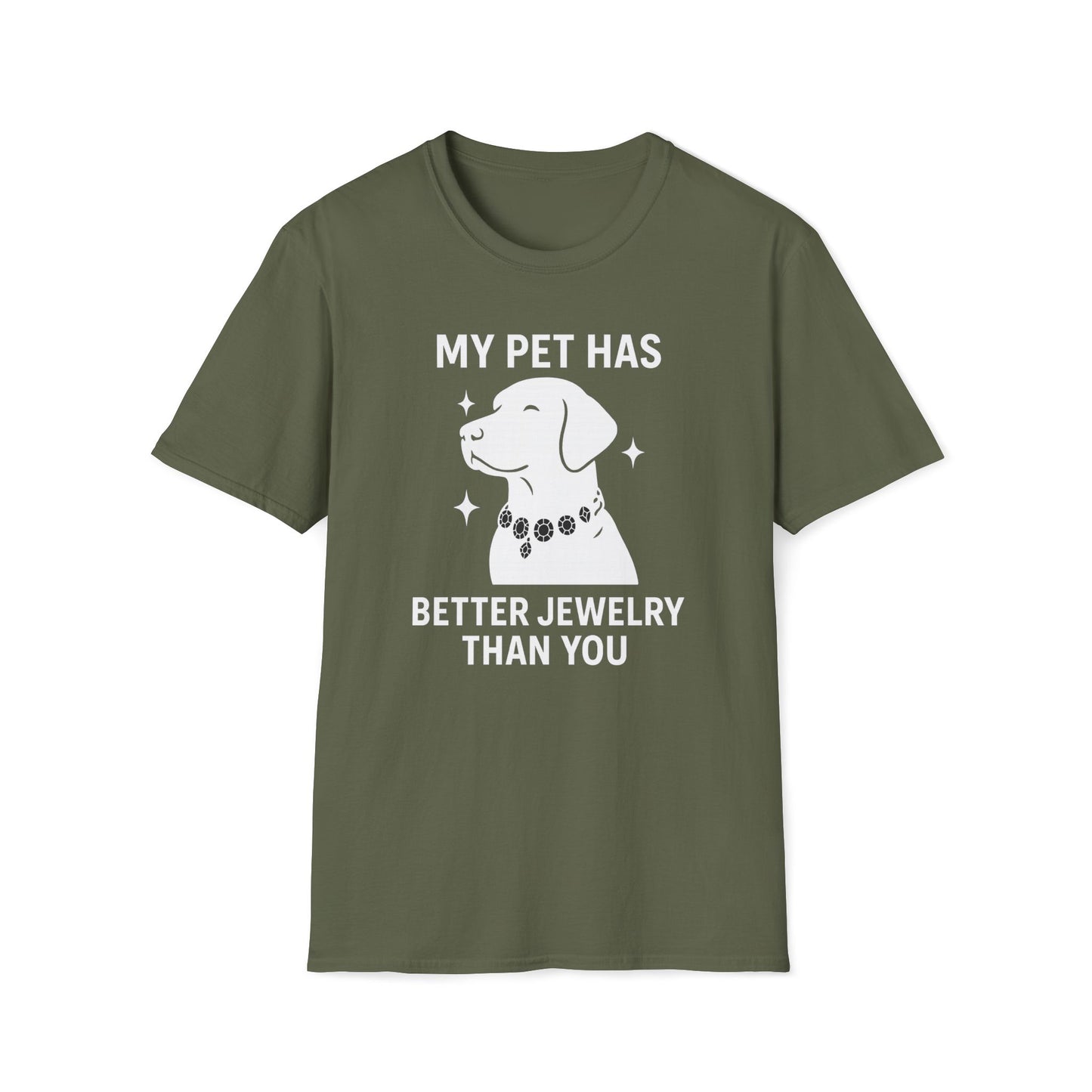 Pet Dog Jewelry W T-Shirt
