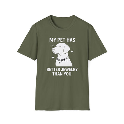 Pet Dog Jewelry W T-Shirt