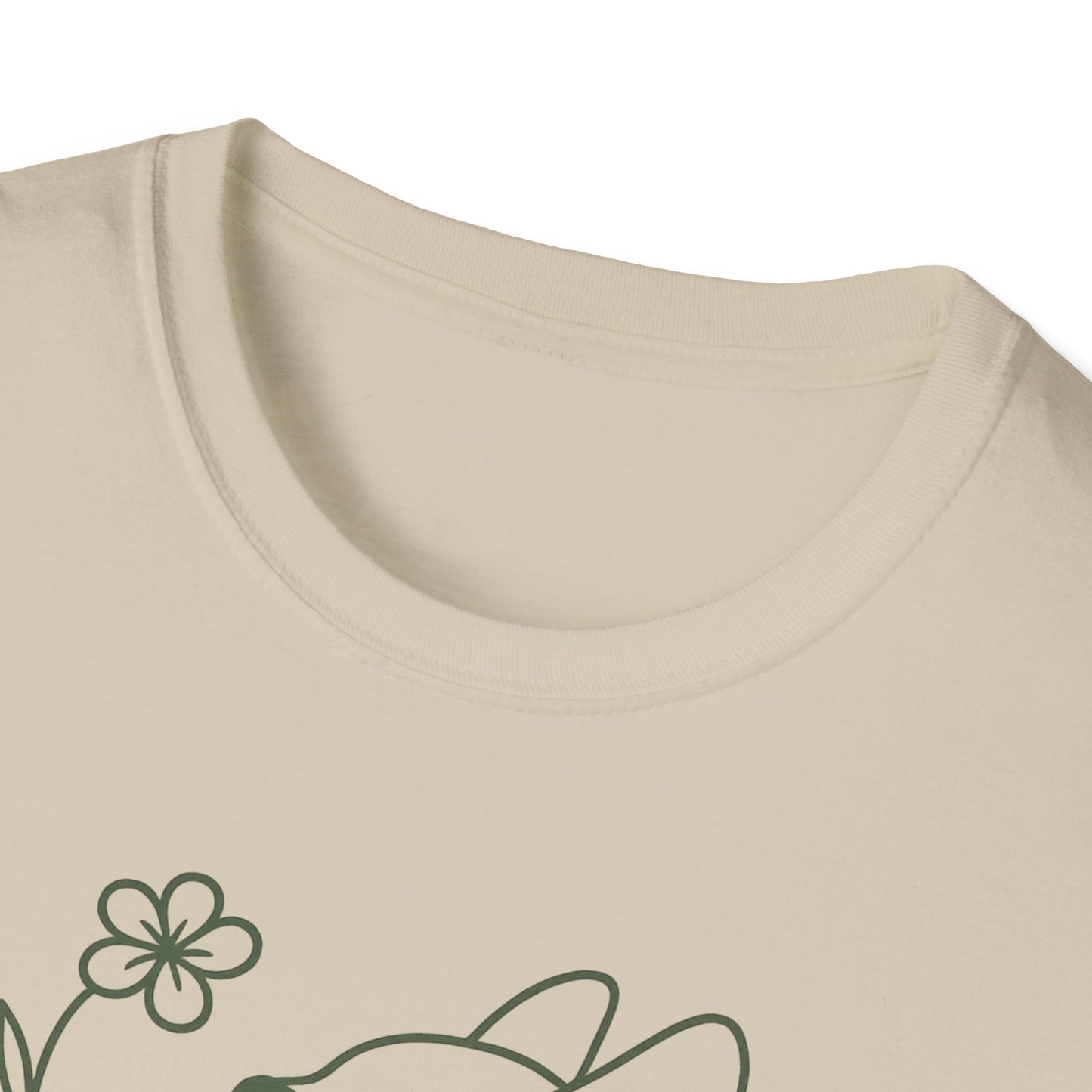 Floral Heart Frenchie G T-Shirt