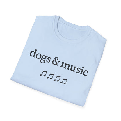 Dogs & Music B T-Shirt