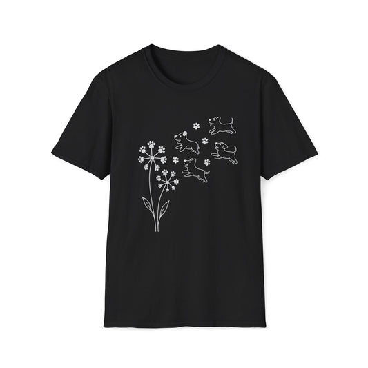 Paw Floral W T-Shirt