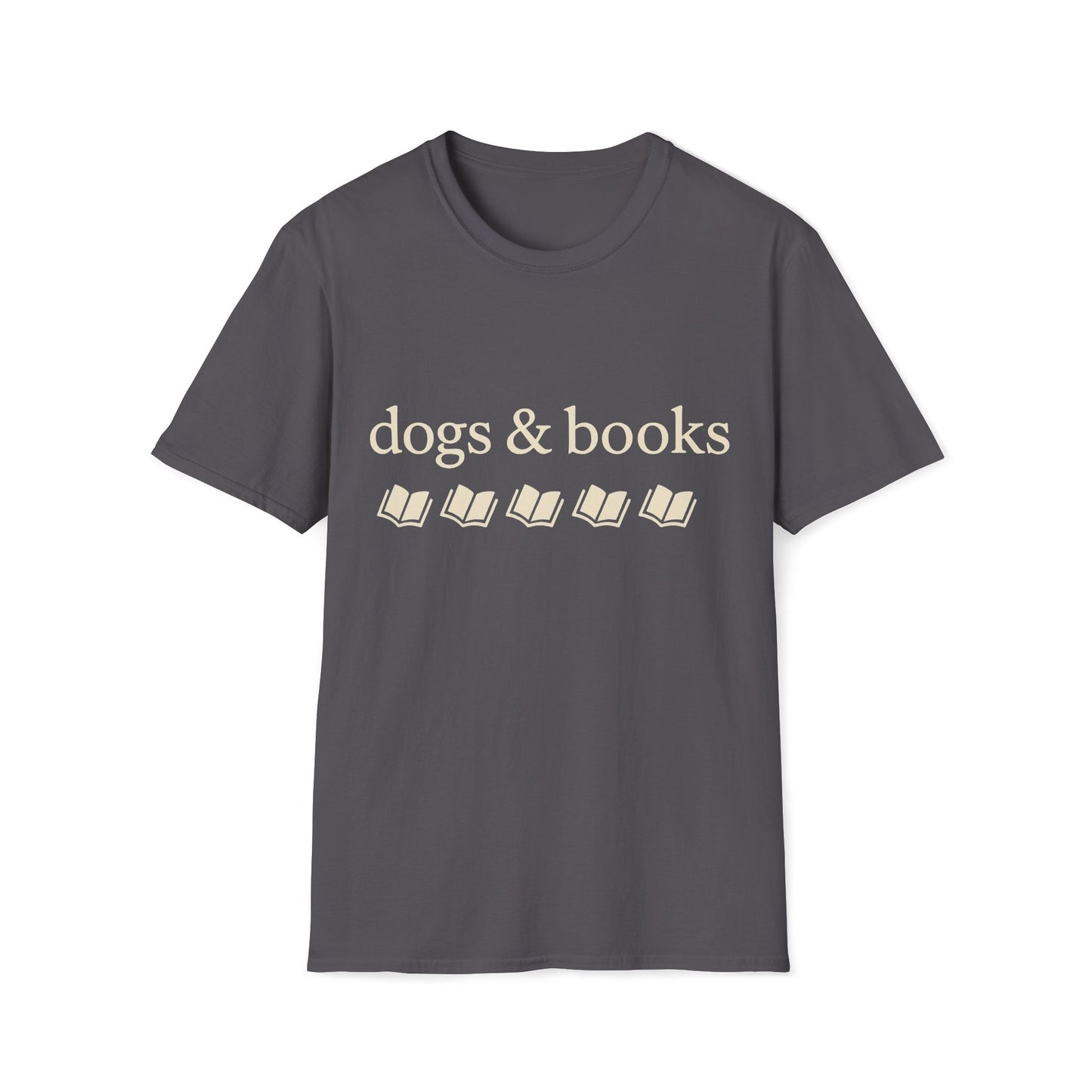 Dogs & Books T-Shirt