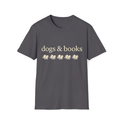 Dogs & Books T-Shirt