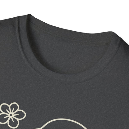 Floral Heart Dachshund C T-Shirt