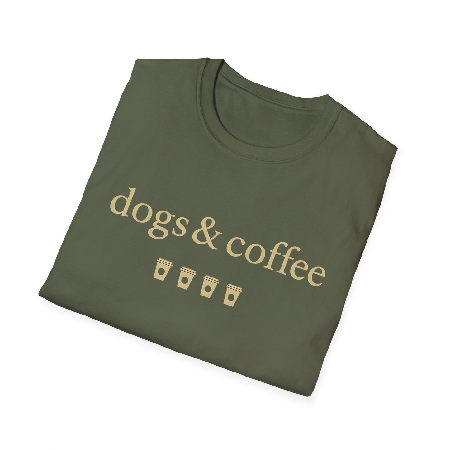 Dogs & Coffee G T-Shirt