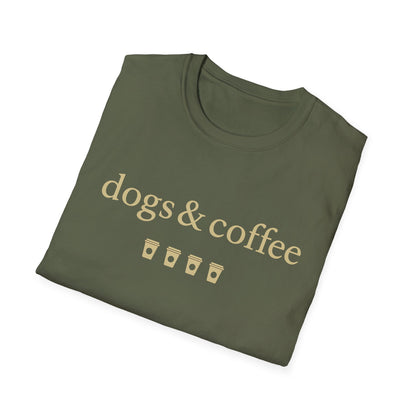 Dogs & Coffee G T-Shirt