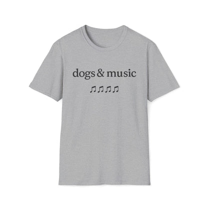 Dogs & Music B T-Shirt
