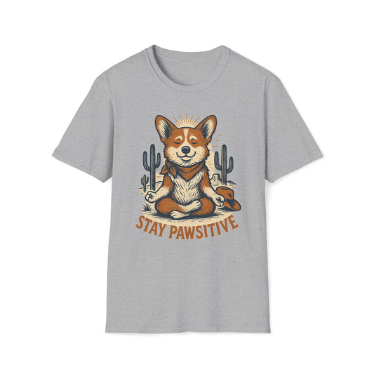 Stay Pawsitive Corgi T-Shirt