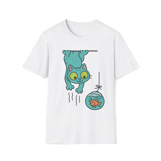 Cat Fish Bowl T-Shirt
