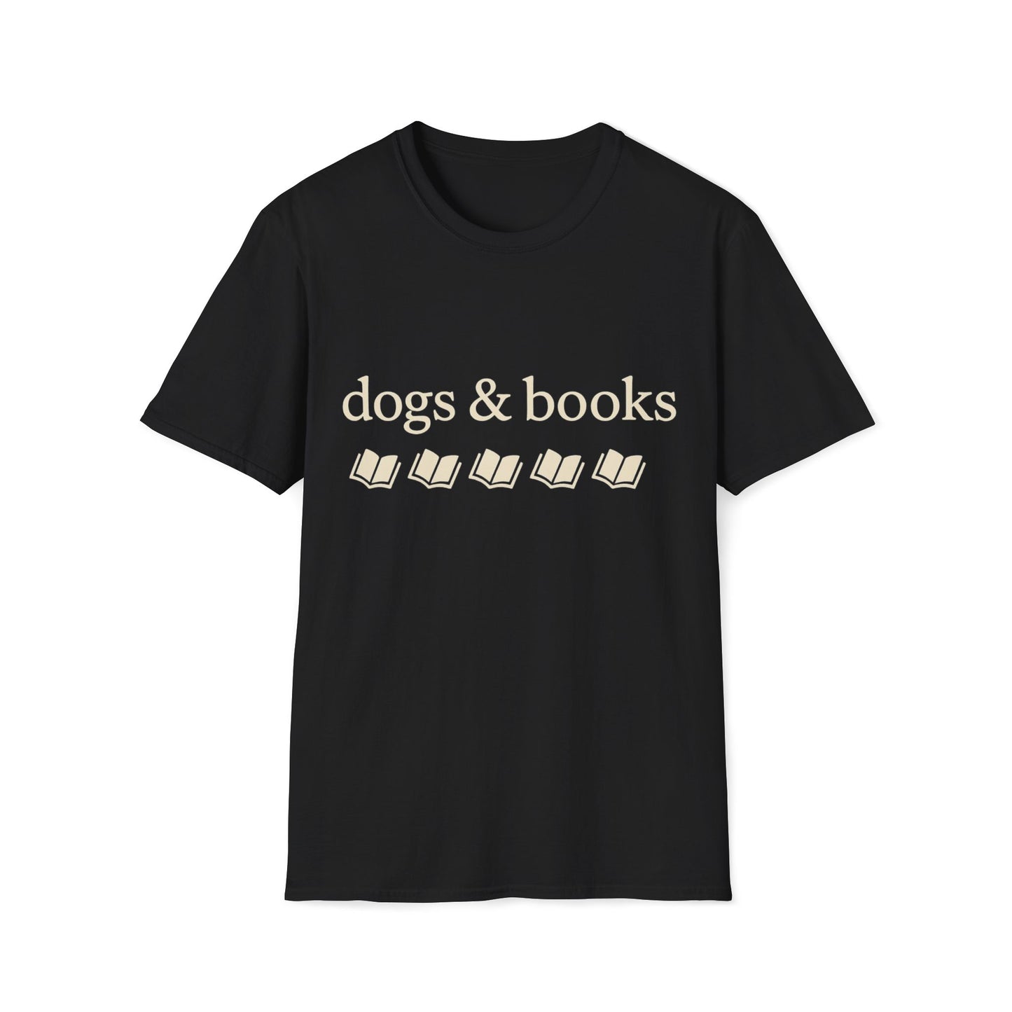 Dogs & Books T-Shirt