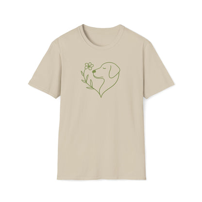 Floral Heart Lab G T-Shirt