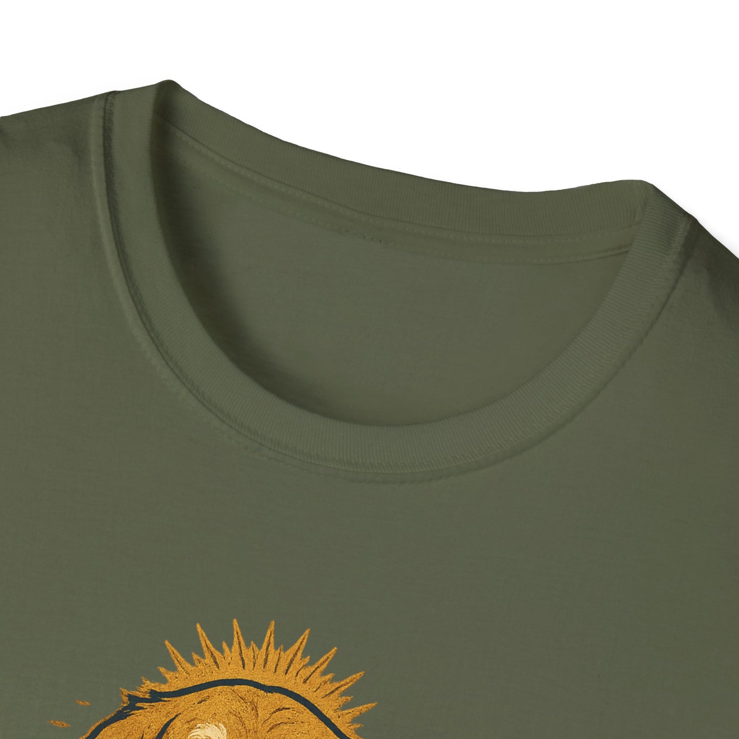 Stay Pawsitive Golden T-Shirt