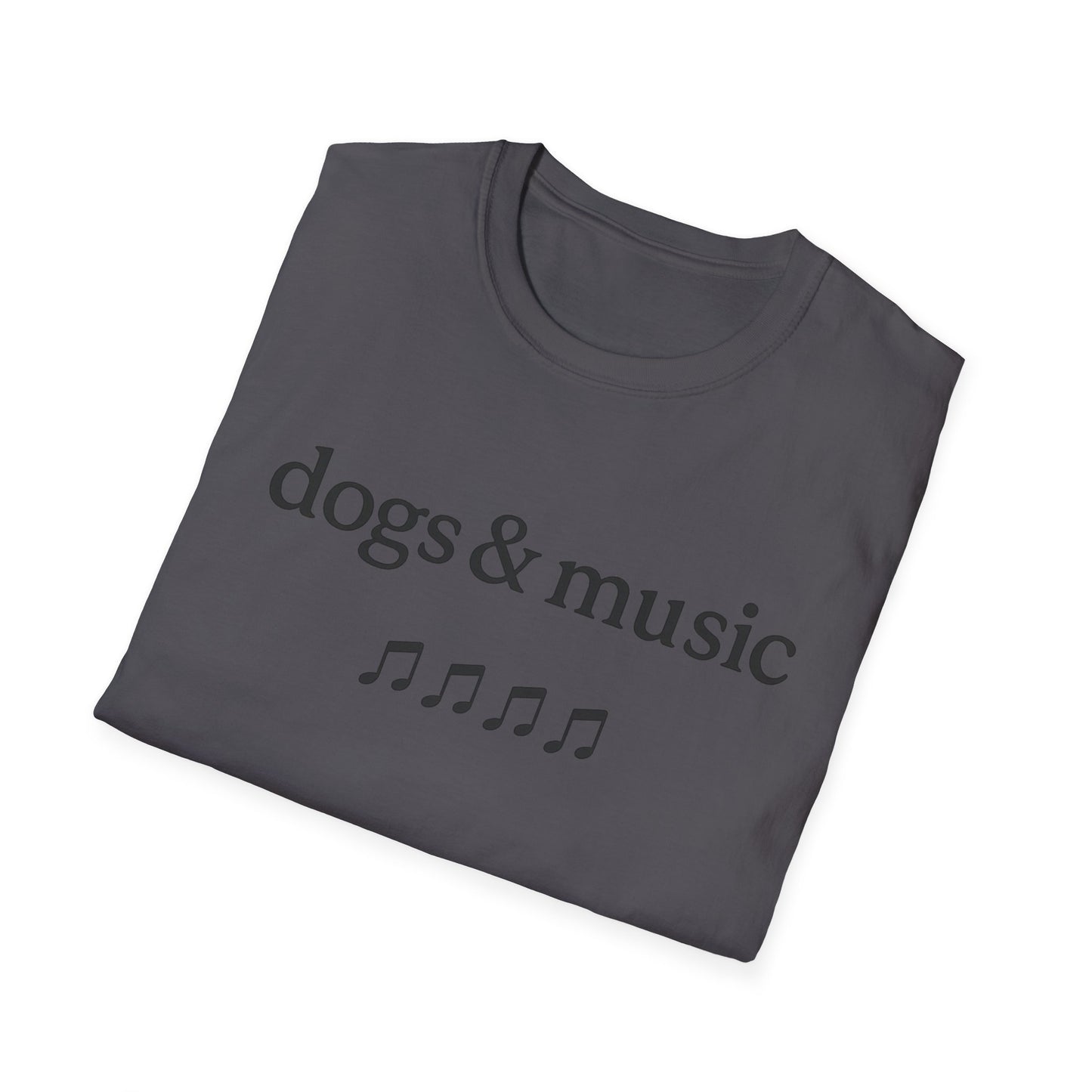 Dogs & Music B T-Shirt