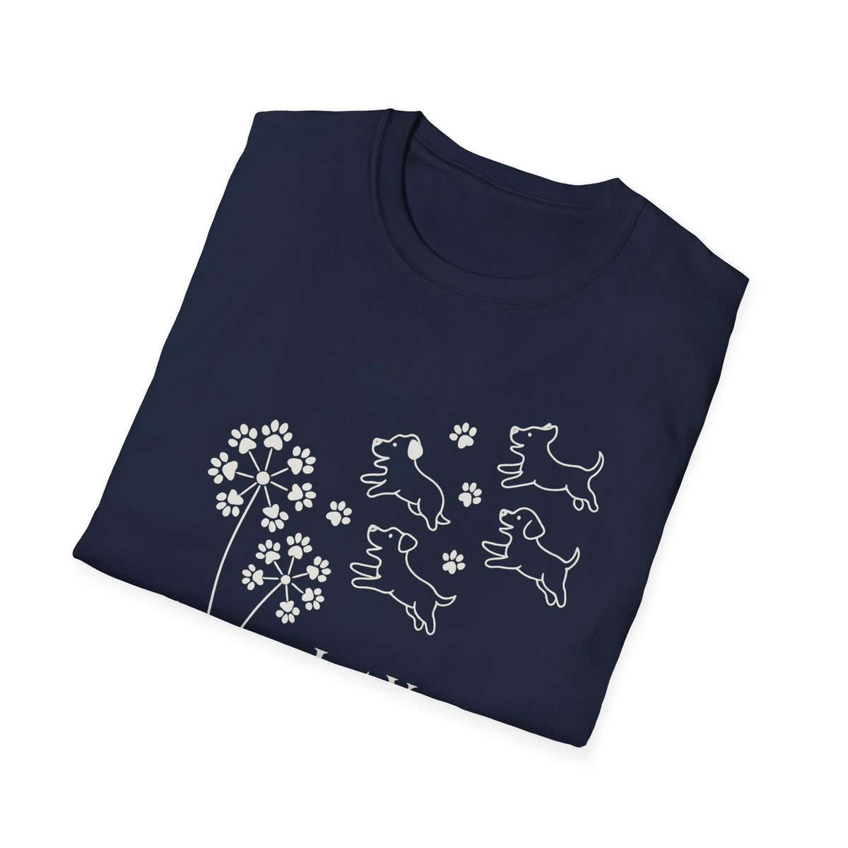 Paws Fly Floral W T-Shirt