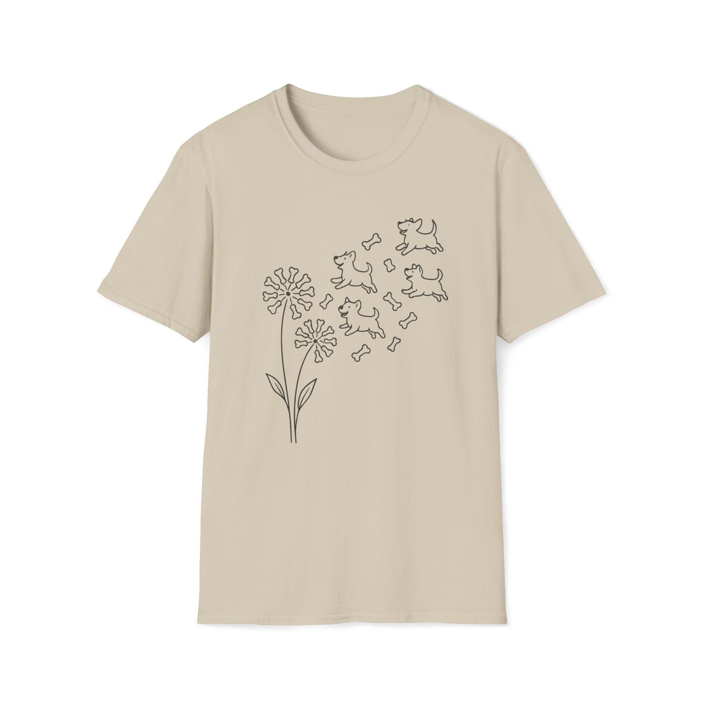Bone Floral B T-Shirt