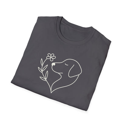 Floral Heart Lab W T-Shirt