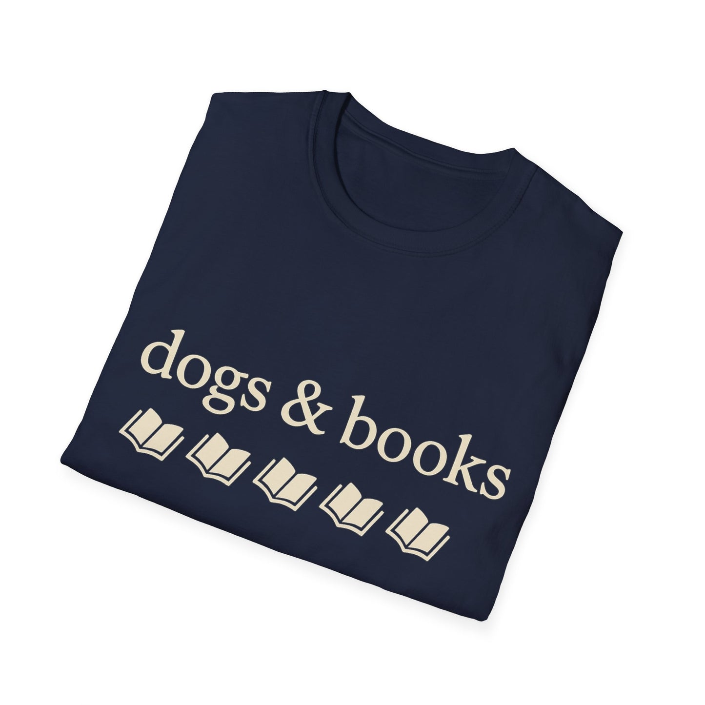 Dogs & Books T-Shirt