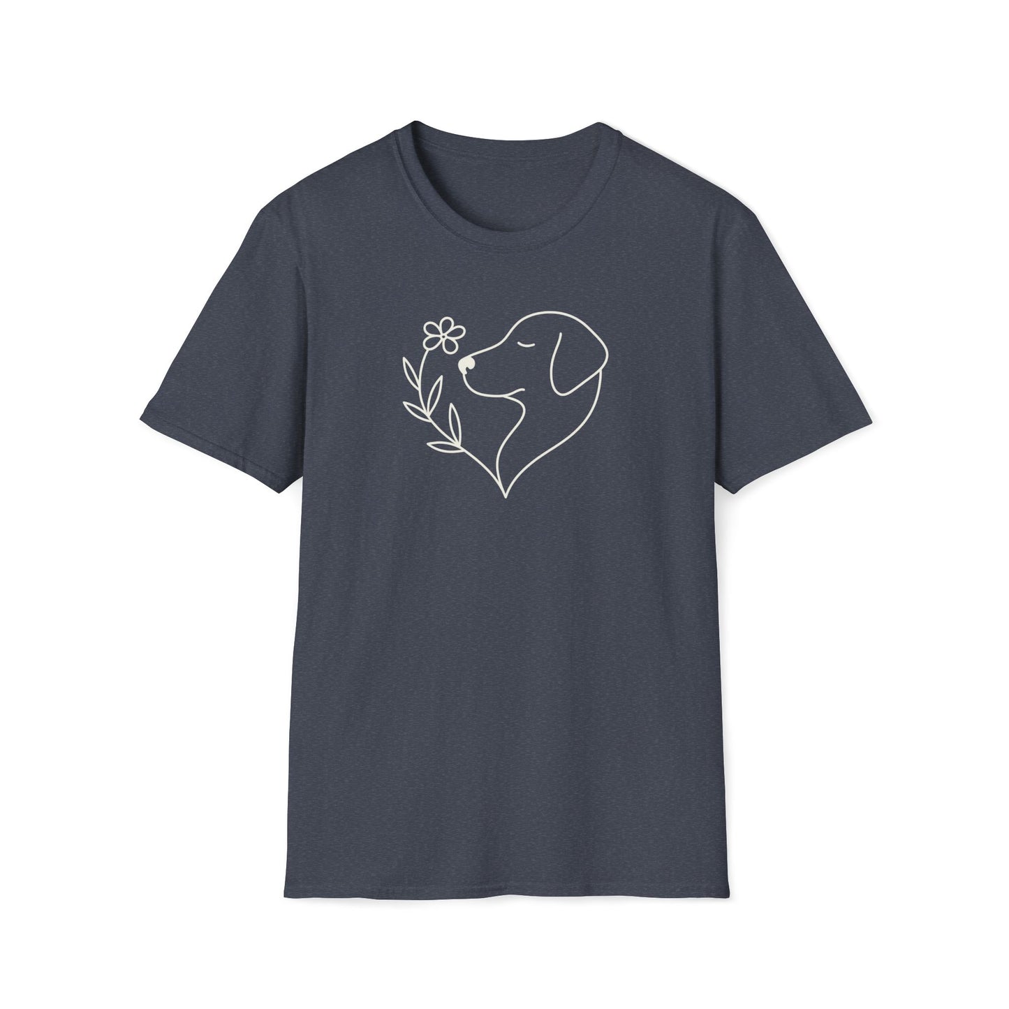 Floral Heart Lab W T-Shirt
