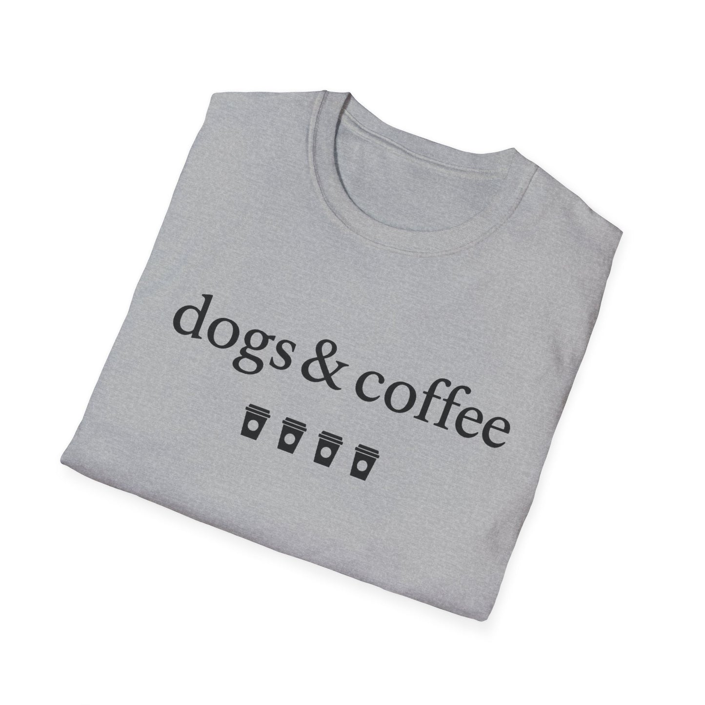 Dogs & Coffee B T-Shirt
