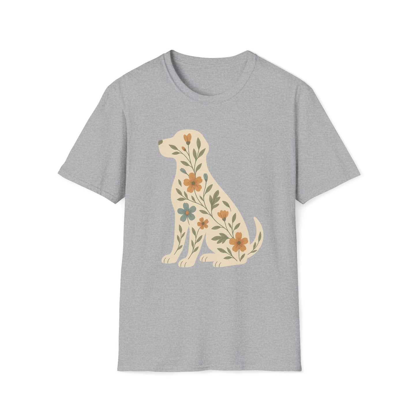 Floral Dog T-Shirt