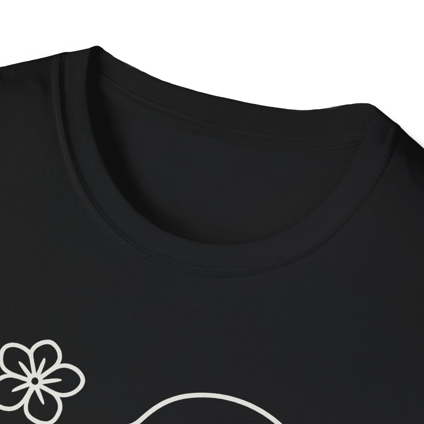Floral Heart Dachshund W T-Shirt