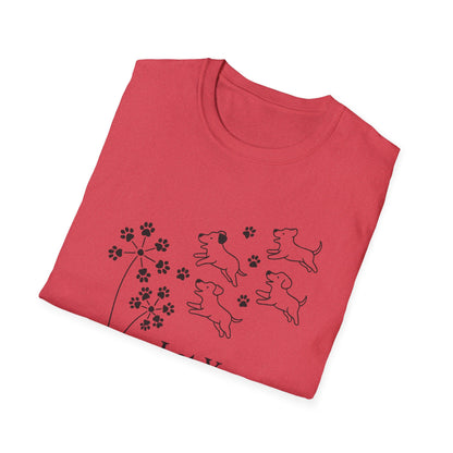 Paws Fly Floral B T-Shirt