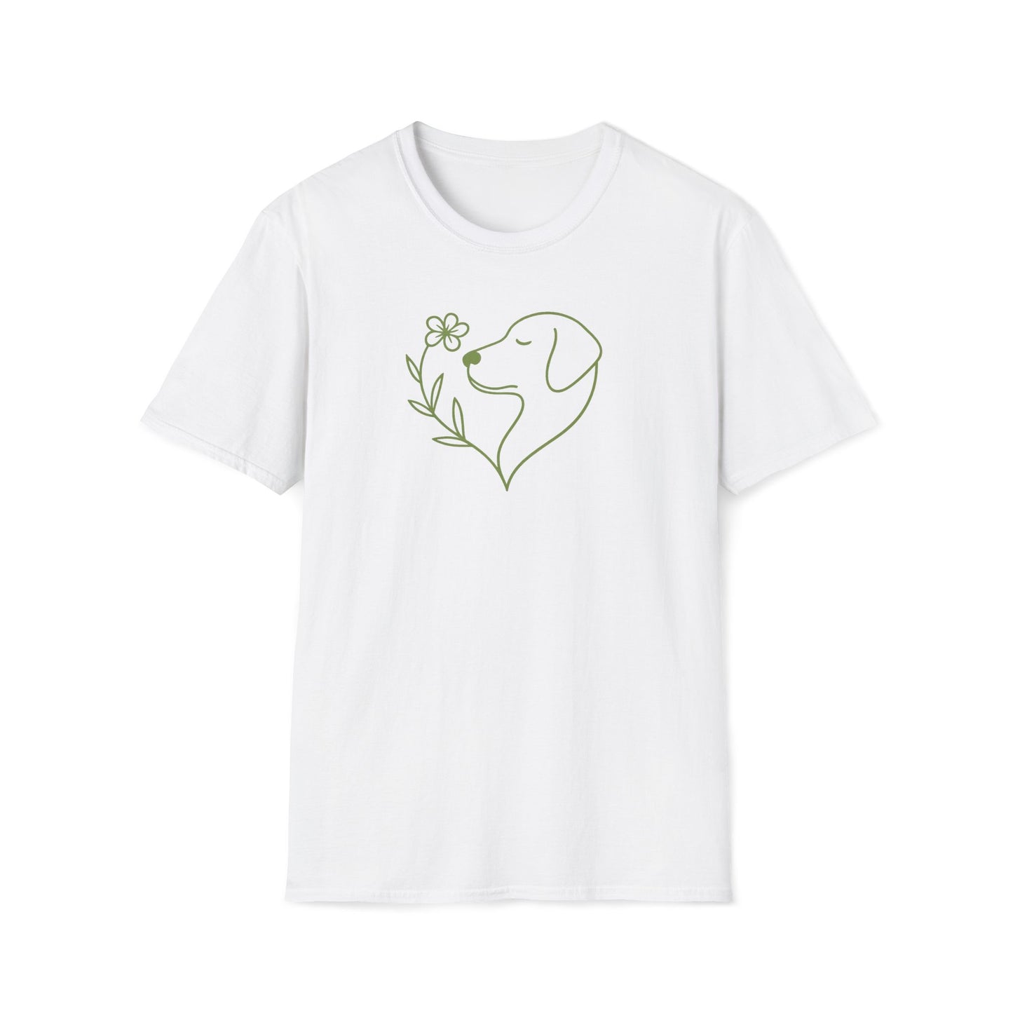 Floral Heart Lab G T-Shirt