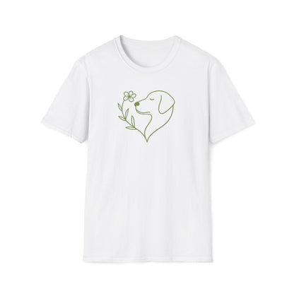 Floral Heart Lab G T-Shirt