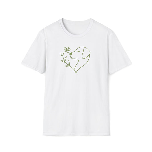 Floral Heart Lab G T-Shirt