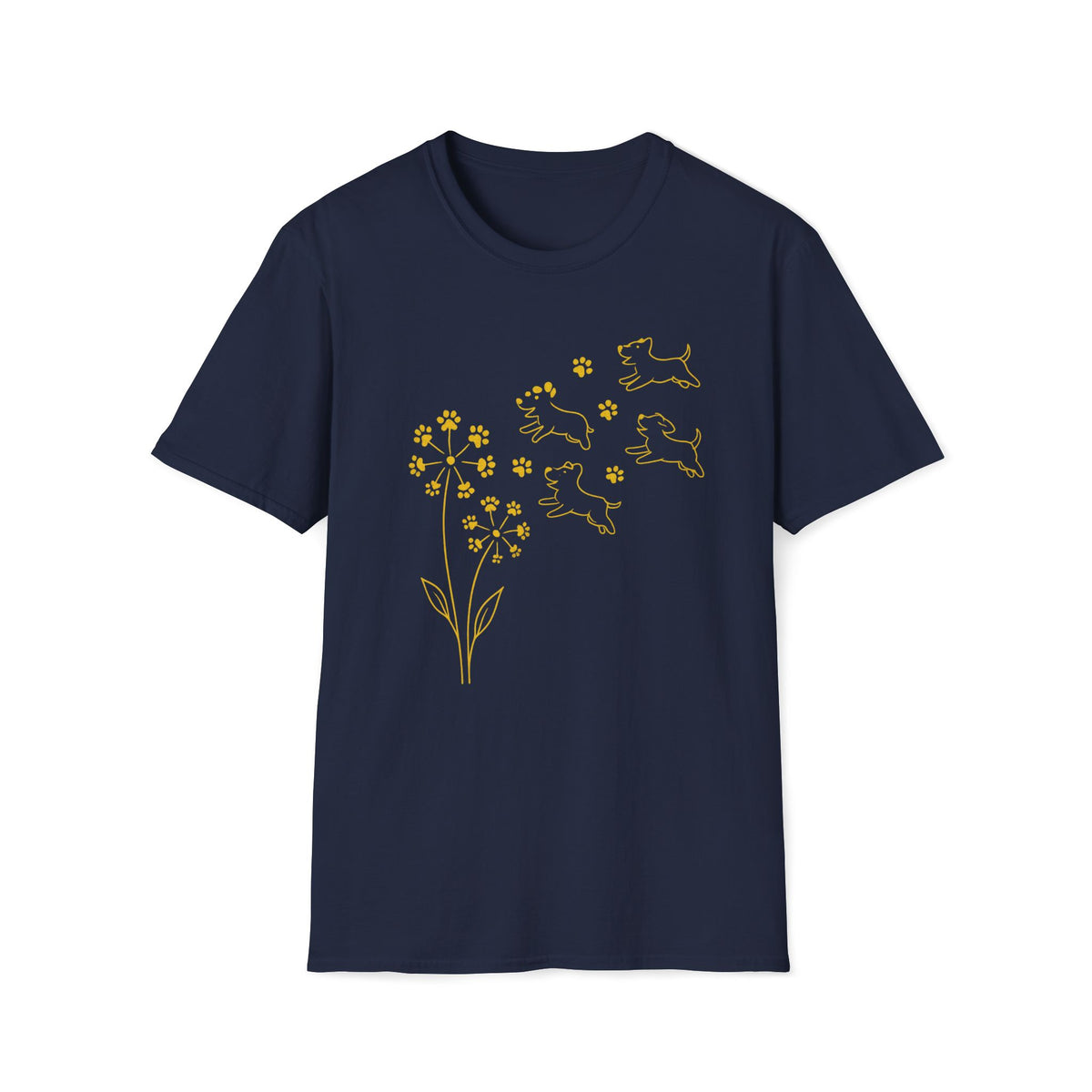 Paw Floral G T-Shirt