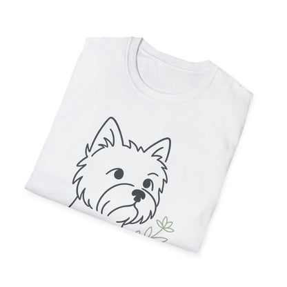 Floral Westie B T-Shirt