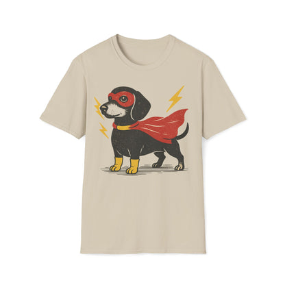 Super Hero Dachsund T-Shirt