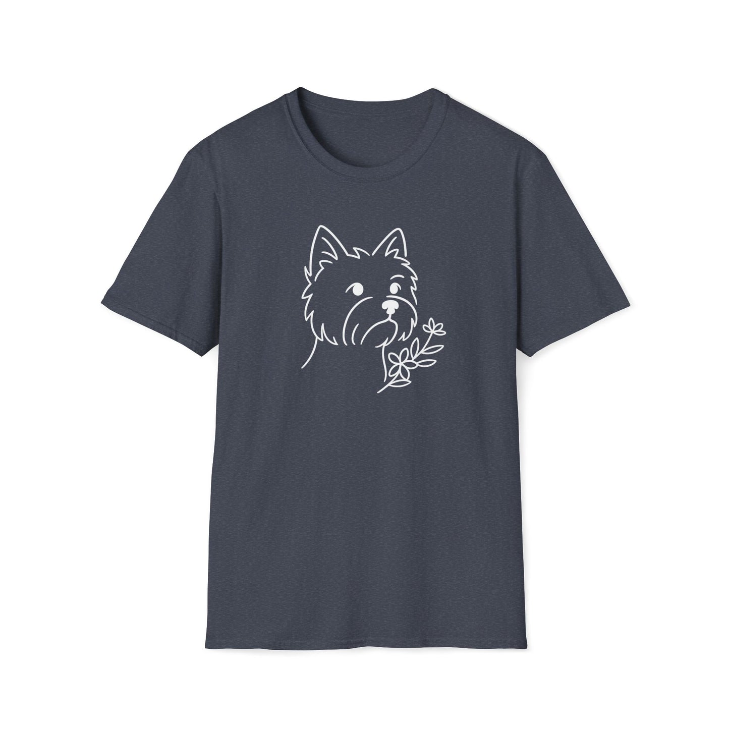 Floral Westie W T-Shirt