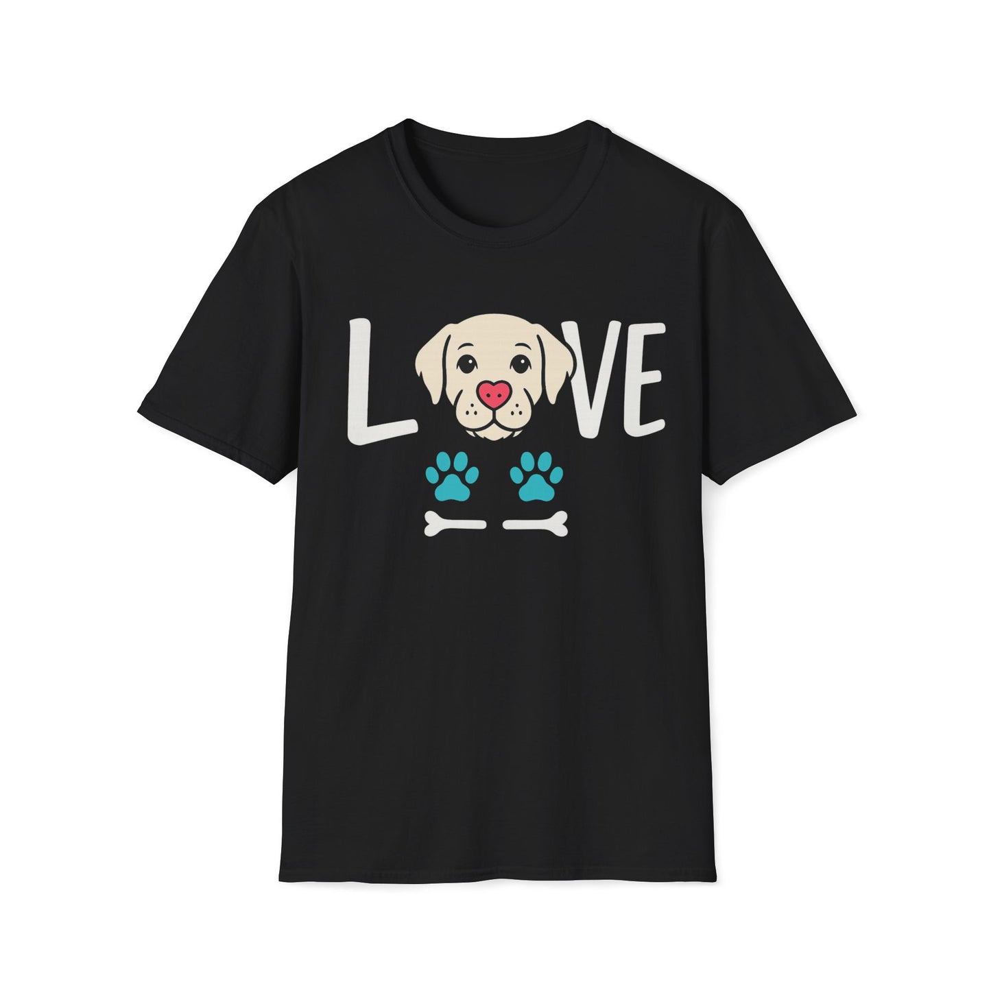 LOVE Dog White T-Shirt