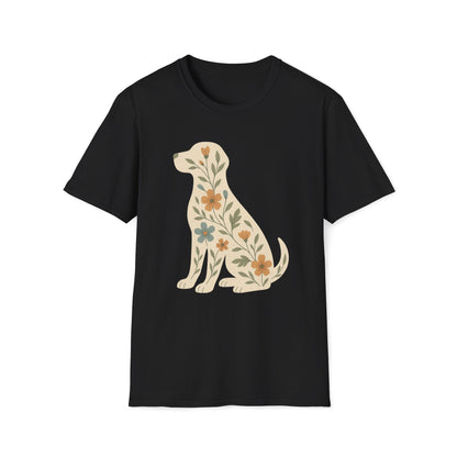 Floral Dog T-Shirt