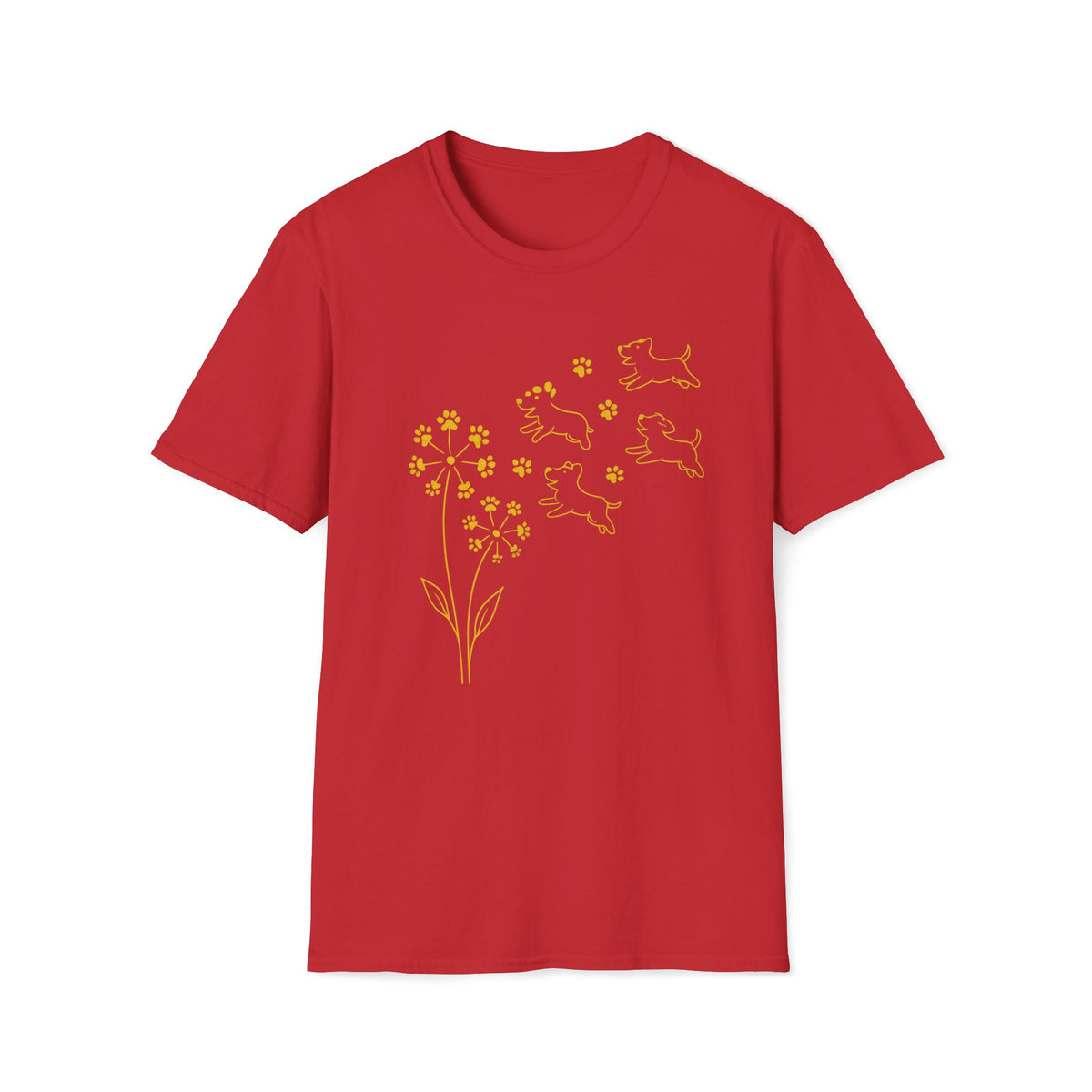 Paw Floral G T-Shirt