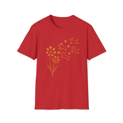Paw Floral G T-Shirt