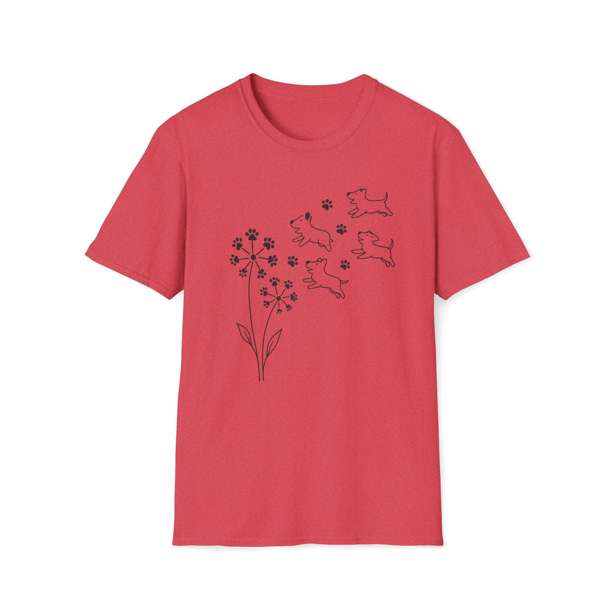 Paw Floral B T-Shirt