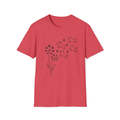 Paw Floral B T-Shirt
