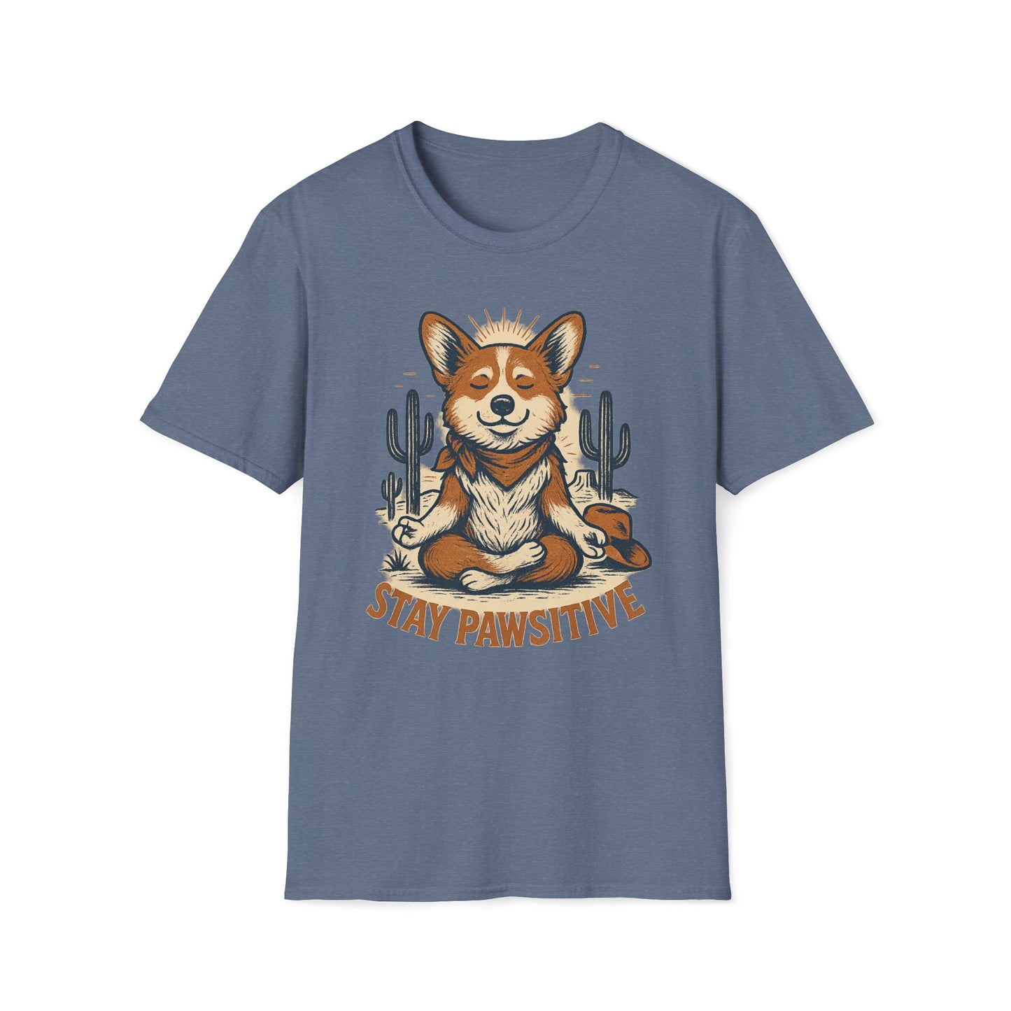 Stay Pawsitive Corgi T-Shirt