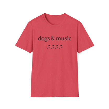 Dogs & Music B T-Shirt
