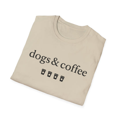 Dogs & Coffee B T-Shirt