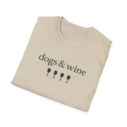 Dogs & Wine B T-Shirt