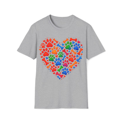 Heart Paw Bones T-Shirt