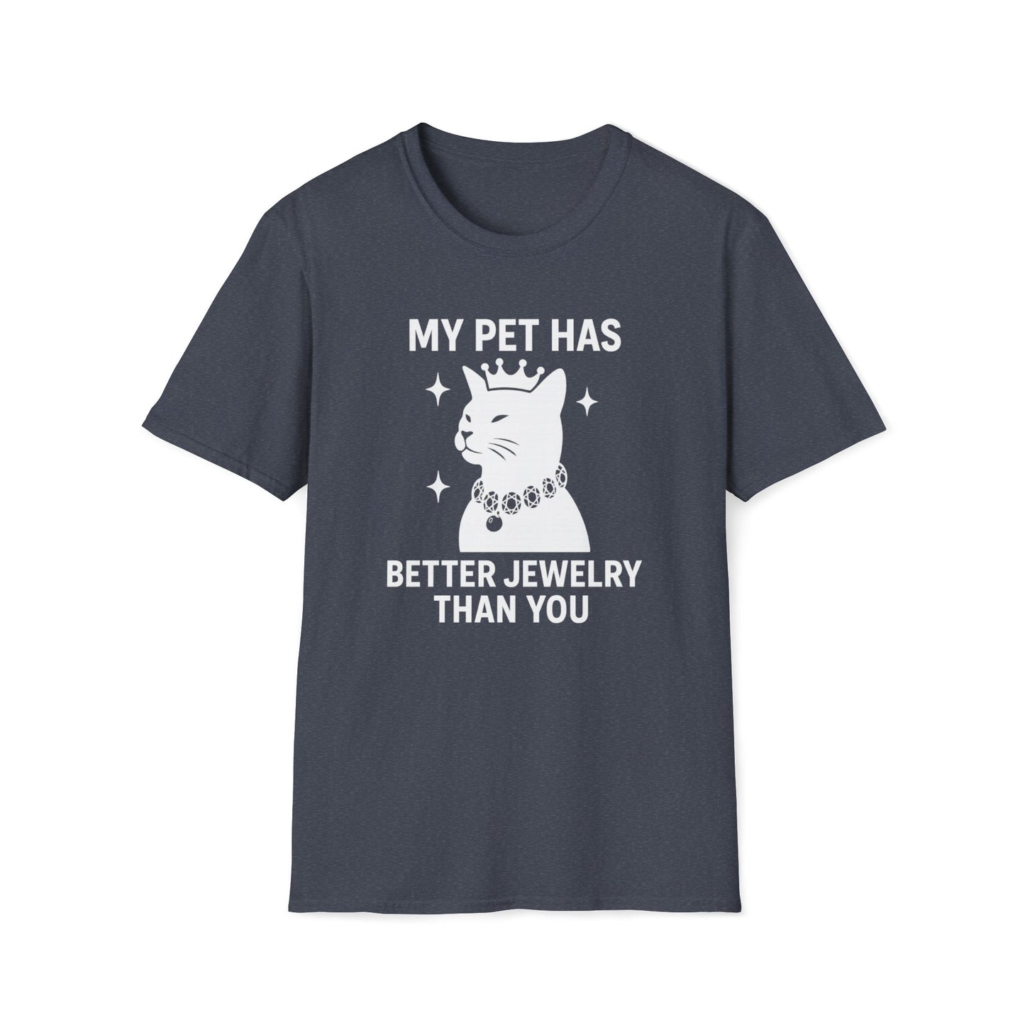 Pet Cat Jewelry W T-Shirt